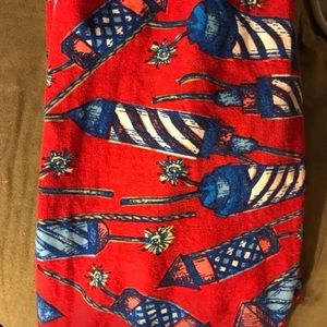 Never worn lularoe firework leggings OS